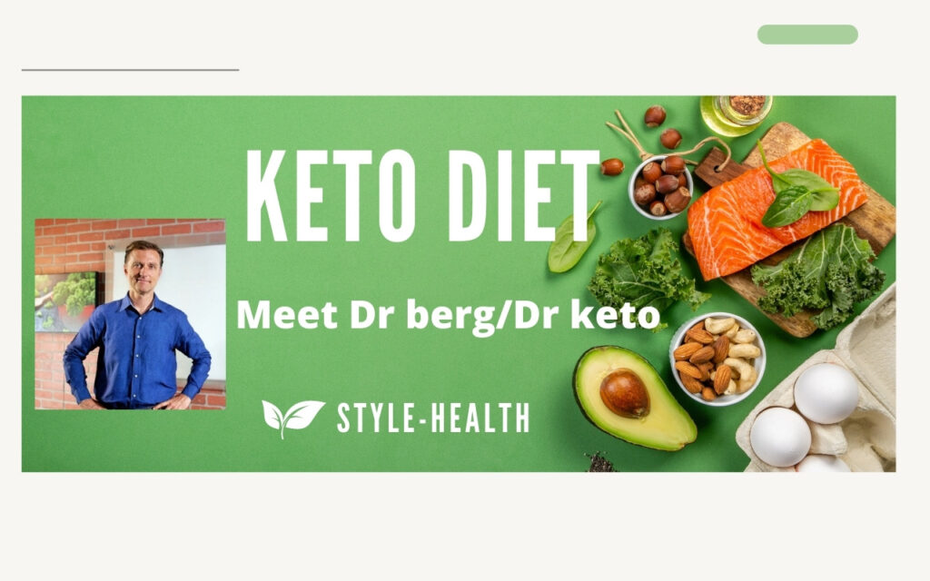 Green Minimalist Organic Keto diet shop Desktop Prototype