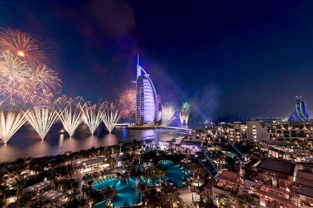 new years eve fireworks in dubai 2018 2019 burj al arab 2 c